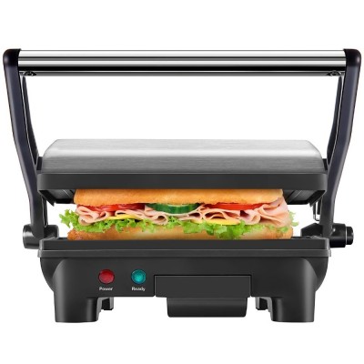 Електричний гриль CHEFKOCH GDS-3033: Відкриття на 180° та антипригарне покриття!
